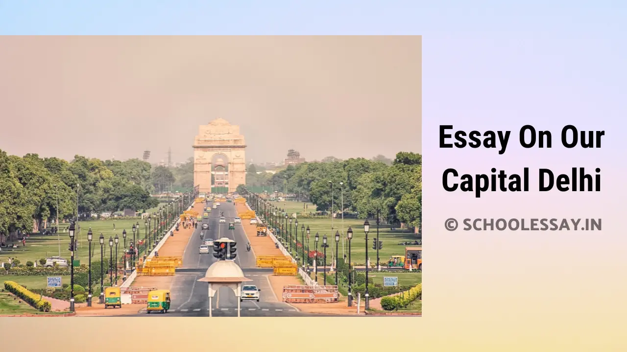 Read more about the article Essay On Our Capital Delhi