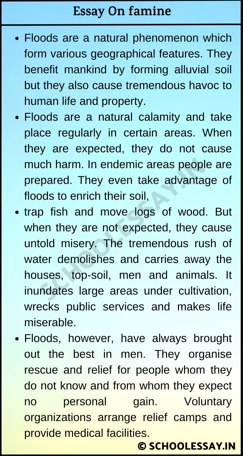 essay on natural calamities